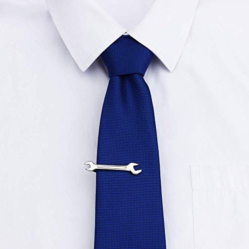 HAWSON 2 inch Tie Clip for Men, Classical tie pin for Daliy Life and Working Time, Novelty Tie Bar for Party and Wedding2