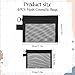 Nogeqi 4 Pack Small Cosmetic Bag for Purse,Small Mesh Bags,Mini Zipper Pouch,Balck Mesh Makeup Bag,Travel Pouches for Daily Toiletries Office Supplies & Cosmetics Accessories Organizer(2 Sizes)