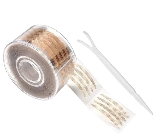 Eyelid Tape for Double Eyelid, Invisible, Waterproof, 600 Strips with Fork-image-8