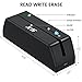 X6 BT Bluetooth Magnetic VIP Card Reader Writer USB 3 Tracks Swipe Encoder [Upgraded Black Version]