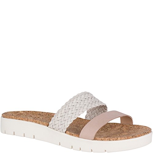Sperry Women's Sunkiss Pearl Sandal, Ivory/Rose, 8.5 Medium US