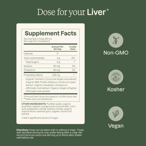 Dose for Your Liver Cleanse Liquid Supplement