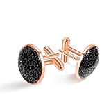 Gemelos de buena calidad: gemelos personalizados de acero inoxidable de alta calidad para hombre, altamente pulidos y nunca se decoloran, y patrones personalizados únicos muestran tu personalidad. Te hace diferente de la multitud.