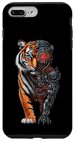 �ʔ����Ճ��{�b�g�Z�p�T�C�{�[�OAI�Ճ��{�b�g���� Tiger Robot Tech �X�}�z�P�[�X iPhone 7 Plus/8 Plus �p