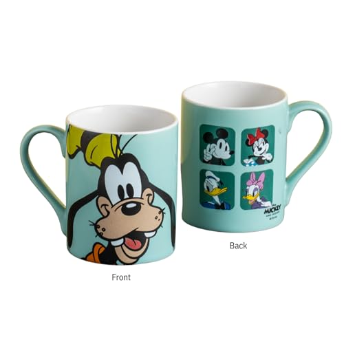 Image of Clay Craft - Official Disney Mugs : Goofy Print, Fine Ceramic Coffee Mug, 360 Ml |Cartoon Character Gift Mug for Kids & Adults | Microwave & Dishwasher Safe
