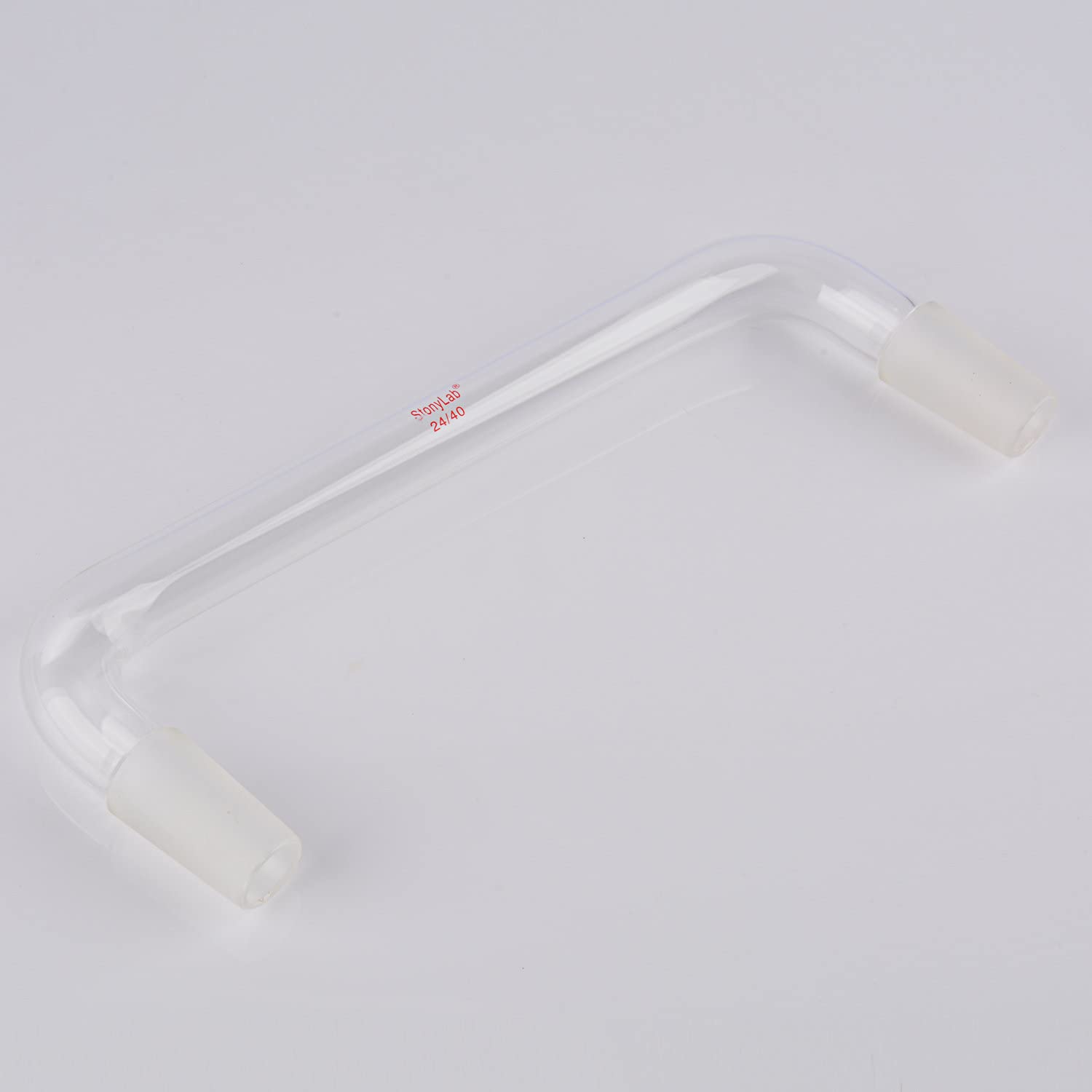 Stonylab Adattatore Di Collegamento Diritto In Vetro Borosilicato, 30 Mm Tra Giunto Esterno 19/22 E Giunto Interno Per Laboratorio