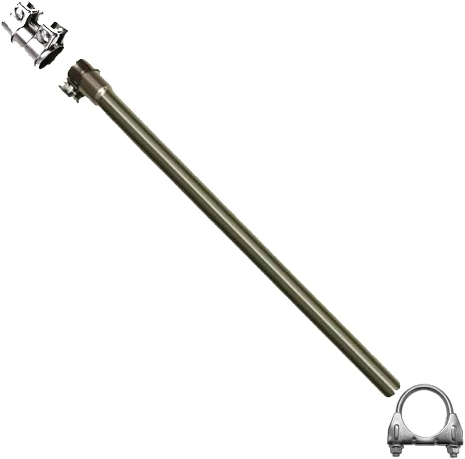 Exhaust Intermediate Pipe Compatible for 1997-2002 Volkswagen Cabrio 2.0L | Stainless Steel | Northeastern Exhaust | Free Clamp and Sleeve Included | Direct-Fit Replacement