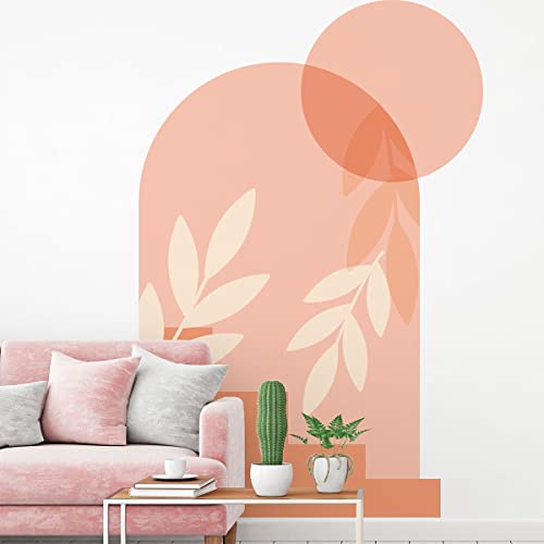 Ambiance Sticker Vliestapete Riesenfresken Vorgekleistert -Archi Della Natura Astratta - Dekoratives Etikett | H135 x L90 cm