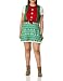 Blizzard Bay Juniors' Christmas Tunic Sweater Dress with Reindeer Pom Poms