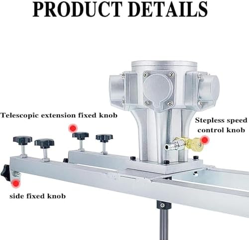 1 Ton Pneumatic Mixer Machine, 1000L Air Agitator for Paint Mixing, Heavy-Duty Paint Stirring Equipment, Small Five Cylinder Mixer for Efficient Mixing