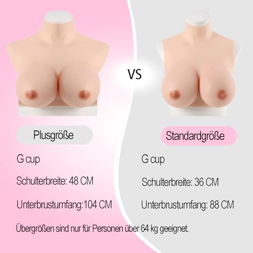 Seins en silicone Seins en silicone Crossdresser Faux seins Seins artificiels Coupe B-H Cosplay – vue 3