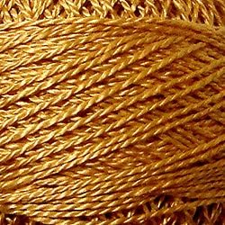 Valdani Perle Cotton Size ~12~ Embroidery Thread, 109 Yard Ball - 1292 Dusty Wheat