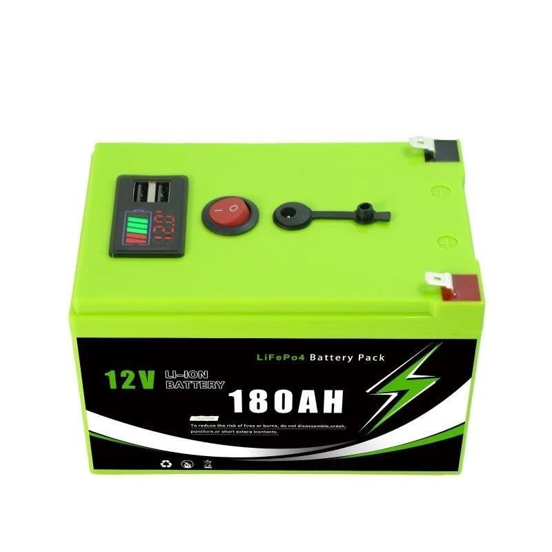 batería de Litio de 12V 200Ah con Central eléctrica portátil
