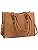 NUBILY Laptop Bags for Women 15.6 inch Handbags Designer Laptop Tote Bag Large Leather Ladies Office Shoulder Bag for Work School Shopping Business Brown