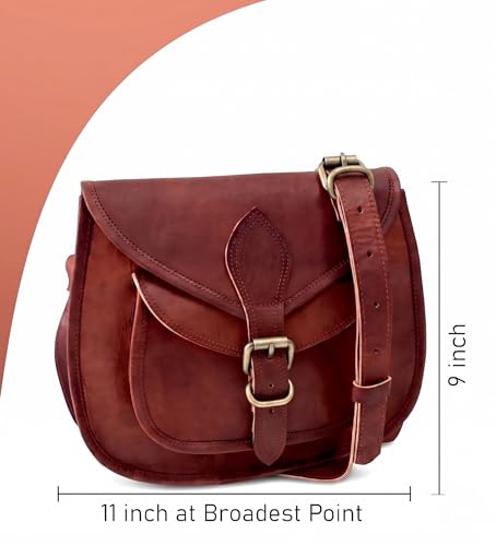 Firu Vintage Style Crossbody Satchel