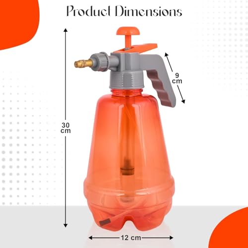 Image of Ocean Mart Pressure Spray Pump for Gardening (1.5L) | Hand Water Pump Sprayer Bottle for Home Garden & Lawn | Watering Sprayer | Indoor & Outdoor Plant Care Spray Can