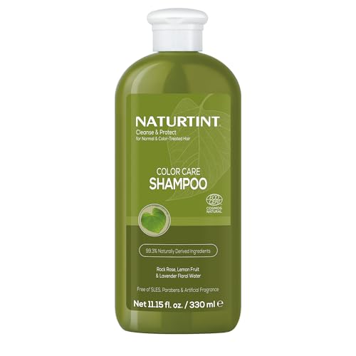 Naturtint Color Care Shampoo for Color-Treated, Dry, or Normal Hair, Formulated to Retain Vibrancy without Parabens, Sodium Lauryl Sulfate or Sodium Laureth Sulfate