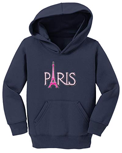 Paris - Eiffel Tower France French Toddler/Youth Fleece Hoodie2