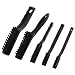 New Lon0167 5 Pcs Featured 5 Size Black reliable efficacy Plastic Handle PCB ESD Anti Static Cleaning Brush(id:dc6 af 83 fd9)