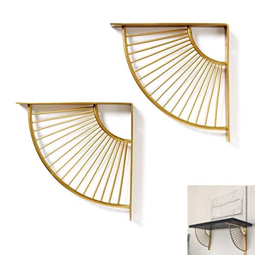 Équerres Murales Métal Équerre pour Étagère Le Fer Support D'étagère Cover