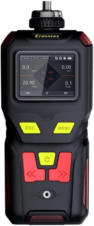 Portable Sulfuryl Fluoride SO2F2 Gas Detector Handheld Analyzers Leak Meter for Gas Concentration/Temperature Humidity Alarm