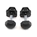 Red Hound Auto Set of 2 Hood Bumper Stop Cushion Support Compatible with Ford Ranger 1998-2011 Radiator Black Rubber Pair