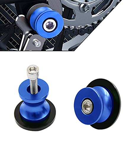 2pcs Diabolos Moto M8 Vis du Bras Oscillant Support CNC Aluminium Pour CBR 150 CBR100f CBR1000rr CBR1100xx CBR 125 CBR250 CBR400rr CBR400f CBR450sr CBR600rr CBR600f CBR900rr CBR954rr (Bleu) Cover