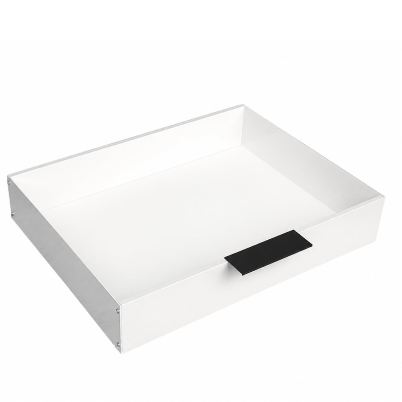 Scatole di Stoccaggio Sottoletto Pratico, Larghezza 14,2 Cm, Profondità 50 Altezza 5 Cm Con Ruote