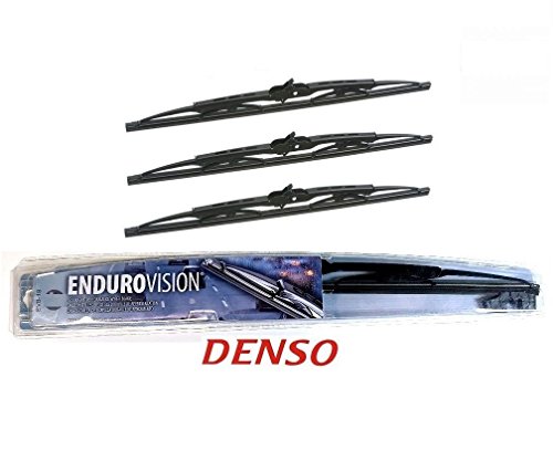 07-14 FJ CRUISER DENSO ENDURO-VISION WIPER BLADES FRONT LEFT + RIGHT and CENTER