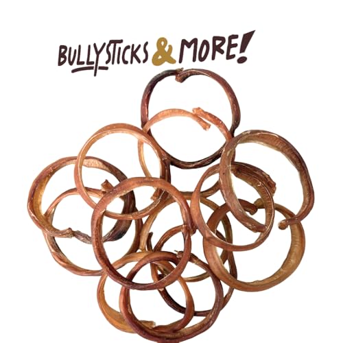 Image of BULLYSTICKS & MORE - Bully Stick Rings 3-4 inch - 12 Count