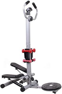SCIAZA Mini-Stepper Swing Stepper Stair Step Machines Home Twist Stepper With Dumbbells and Twist Discs Workout Fitness Machine Sport Exercise Gym for Exercise Efficency