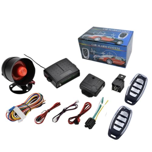 Kit Allarme Auto Antifurto Completo Universale Per Auto Camper Veicoli Macchine