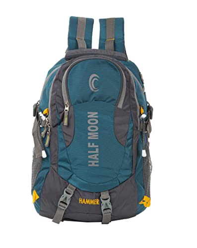 Half Moon 45L Hammer Waterproof Laptop Travelling 4 Compartment Rucksack Trekking Backpack For Travel Journey Bags For Unisex Boys & Girls With 17.3Inch Laptop Compartment & Rain Cover (Sky Blue) Half Moon 45L Hammer Waterproof Laptop Travelling 4 Compartment Rucksack Trekking Backpack For Travel Journey Bags For Unisex Boys & Girls With 17.3Inch Laptop Compartment & Rain Cover (Sky Blue)