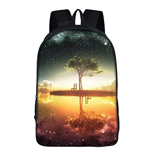 Cartables adolescent 3D et sacs de voyage casual pour le sport et l'extérieur