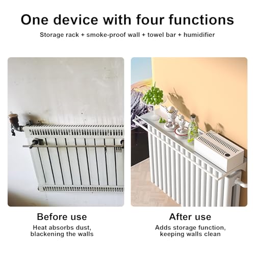 Cache-radiateur mural sans perçage pour salon élégant et sans travaux - 6