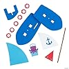 Fun Express Sailboat Craft Kit - Sunday School Crafts for Kids | Ocean Party Favors & Christian Crafts | VBS Vacation Bible School Supplies | Religious Gifts for Kids | Beach Theme Makes 12 #1