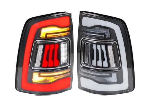 Feux arrière LED Ram 2008-2018 clignotant séquentiel pour voyages de nuit