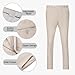 Bofan Men Suit Linen Wedding Suits for Men Beige 3 Pieces Prom Tuxedoes Linen Suit Jacket Vest Pant for Men Groomsmen Attire BE-4034