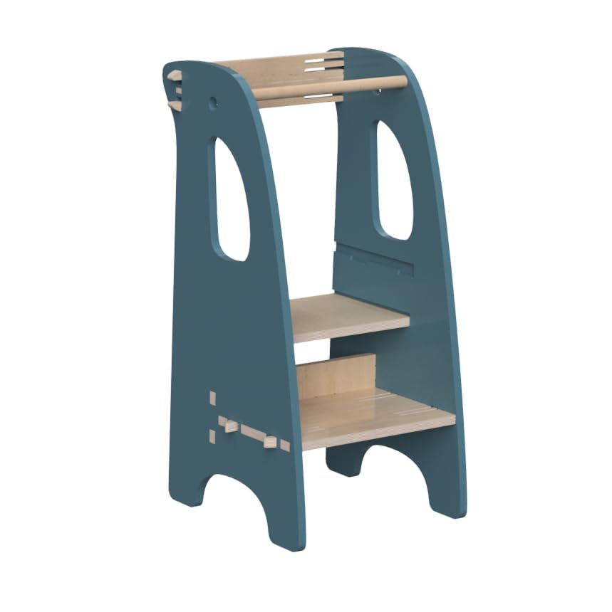 Tour d'observation design Montessori Elytour Pingouin Crépuscule