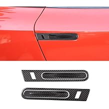 TOYCIDFG Door Pull Handle Cover Trim Compatible with Nissan GTR R35 2008-2016 Carbon Fiber Exterior Car Decoration Accessories Carbon Fiber