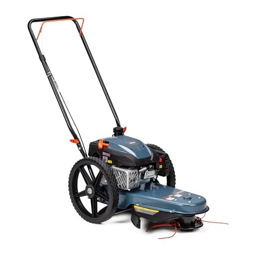SENIX 22-Inch High-Wheel Brush Cutter