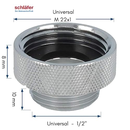 Schläfer 614113 3Pz- Adattatore Rubinetto Maschio