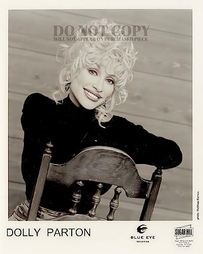 Fotografía de Dolly Parton de 11 x 14 pulgadas, el regalo perfecto para fans de la música country