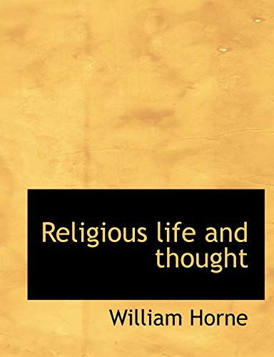 Religious Life and Thought