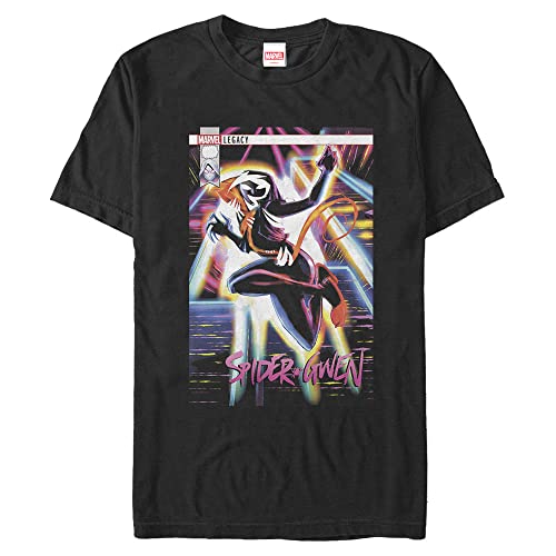 T-shirt Marvel Electro Gwen homme grande taille fini les hauts trop courts en 3XL