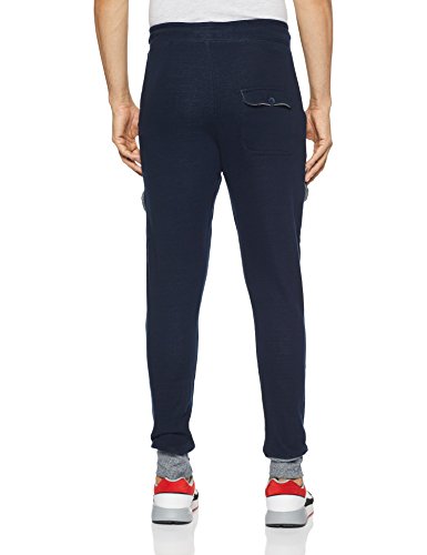 Image of Breakbounce Men's Slim Fit Joggers (Raffles Navy 36W x 33L)