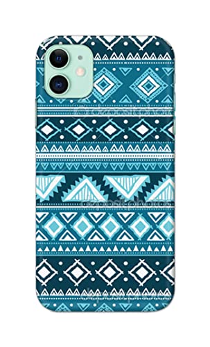 Image of PRINTFIDAA Coloured Tribal Pattern Hard Back Cover for Apple iPhone 11 (6.1 inch), A2221, A2111 Back Cover -(P6) KAT1008