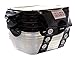 6 Pack Fitness Sure Seal Meal Prep Containers Set of 5 20oz (Clear/Black)