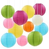 GZYYANG Farolillos de papel decorativos, fiesta de cumpleaños