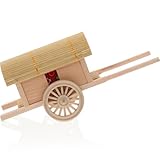 jouet ancien camion bois Modèle miniature : de taille compacte et très léger, il se range et se transporte facilement et se pose parfaitement sur une table. décoration de carrosse ancien